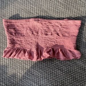 American Eagle Pink/Purple tube top